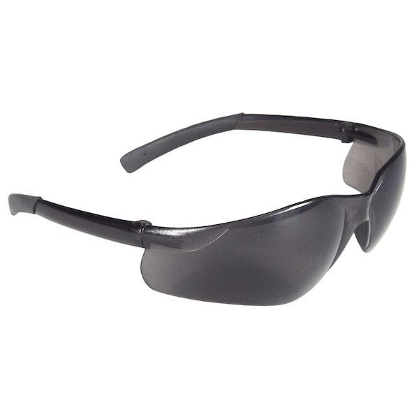Radians Rad-Atac, Safety Glasses, Anti-Fog & Anti-Scratch, Smoke Lens, Smoke Frame, Frameless, 1 PR AT1-21 - main